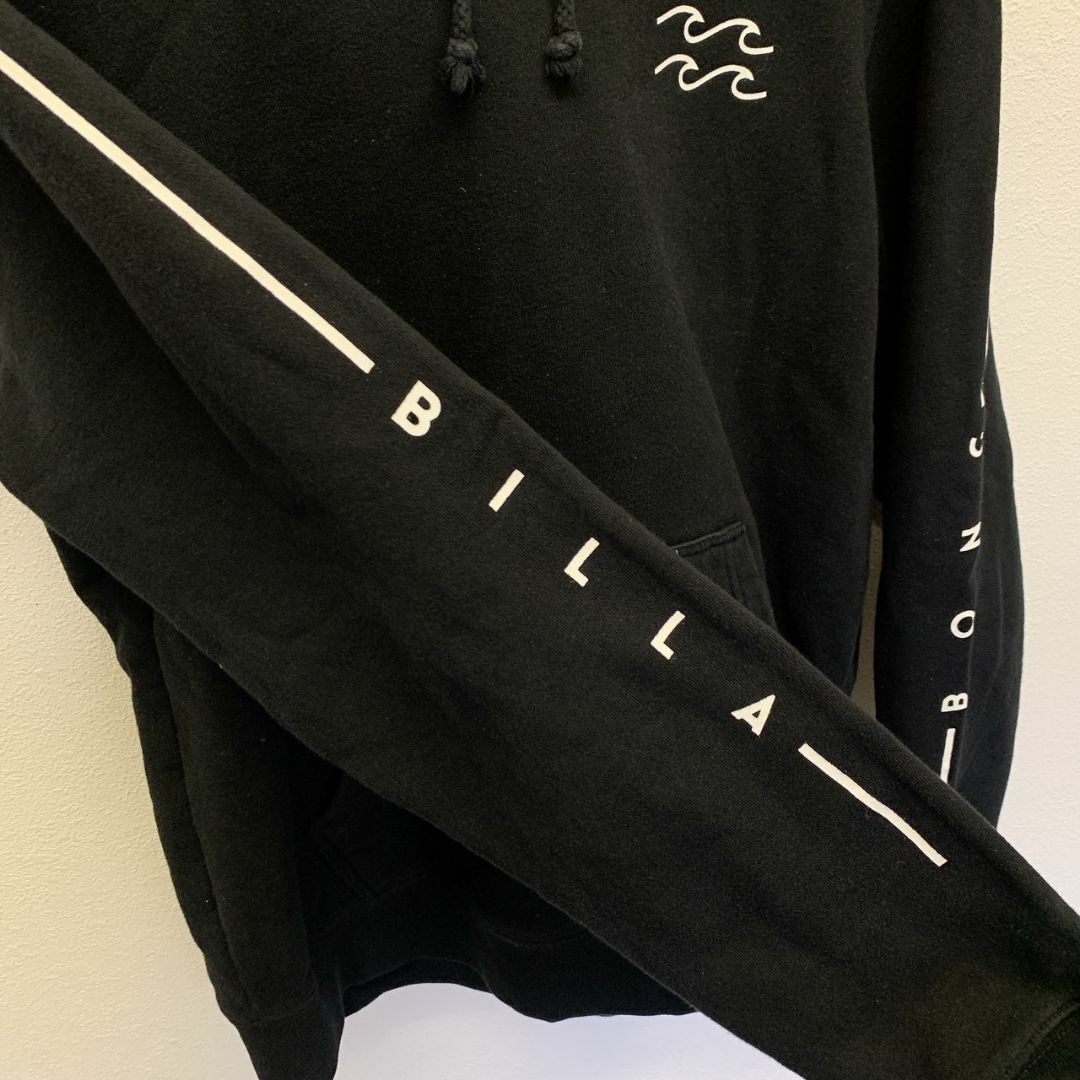 billabong(ビラボン)の3025 BILLABONG ビラボン パーカー 厚手生地 メンズ ブラック メンズのトップス(パーカー)の商品写真