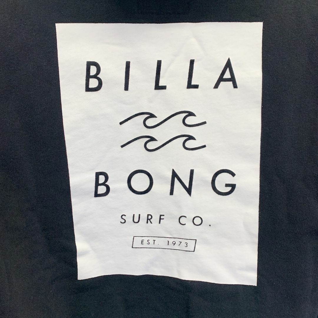 billabong(ビラボン)の3025 BILLABONG ビラボン パーカー 厚手生地 メンズ ブラック メンズのトップス(パーカー)の商品写真