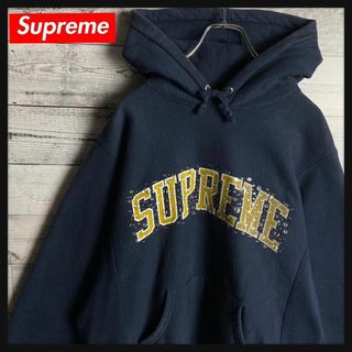 シュプリーム(Supreme)の【即完売】シュプリーム☆ ウォーター アーチロゴ パーカー 人気モデル 希少(パーカー)