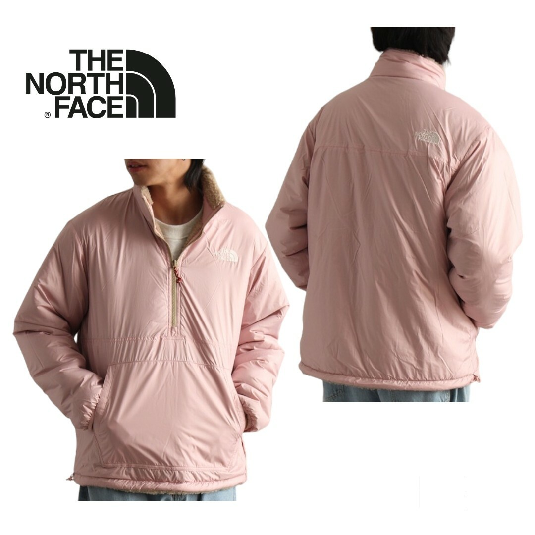 THE NORTH FACE(ザノースフェイス)の【ノースフェイス】プレイグリーンリバーシブルフリースジャケット 韓国限定 S メンズのジャケット/アウター(ブルゾン)の商品写真