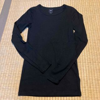 ギャップ(GAP)のGAP カットソー　ブラック　XXS(カットソー(長袖/七分))