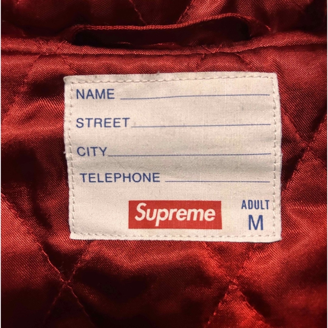 Supreme(シュプリーム)のsupreme  King Hooded Varsity Jacket サイズM メンズのジャケット/アウター(スタジャン)の商品写真