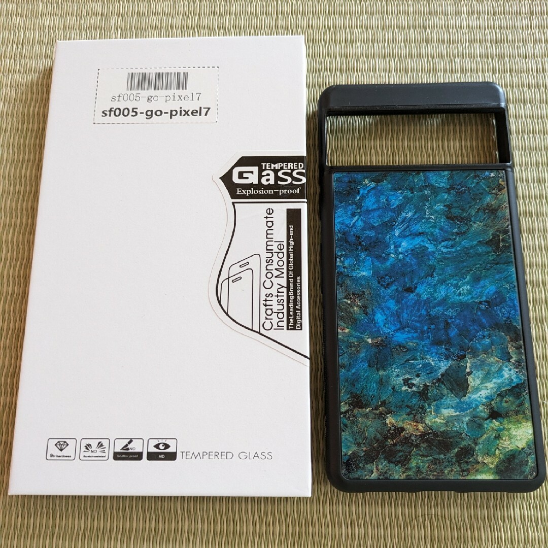 【新品】Pixel7スマホケース＆ガラスフィルム スマホ/家電/カメラのスマホアクセサリー(Androidケース)の商品写真