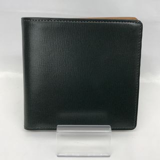 『USED』 SOMES SADDLE ソメスサドル 札入れ 二つ折り財布 レザー グリーン系【中古】(折り財布)