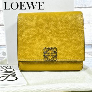 ロエベ(LOEWE)のLOEWE ロエベ アナグラム 折り財布 コンパクト フラップ ウォレット(財布)