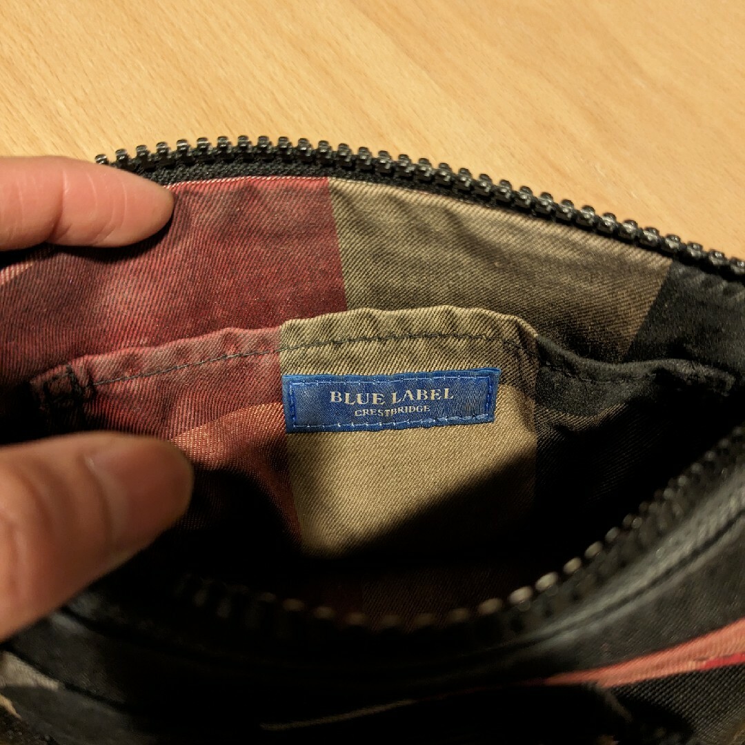 BLUE LABEL CRESTBRIDGE(ブルーレーベルクレストブリッジ)のBLUE LABEL ポーチ レディースのファッション小物(ポーチ)の商品写真