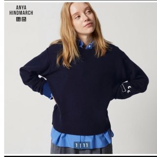 アニヤハインドマーチ(ANYA HINDMARCH)のUNIQLO アニヤハインドマーチ　コラボニット (ニット/セーター)