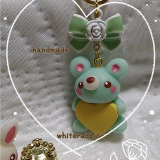 ✾handmade✾ハンドメイド　バックチャーム　キーホルダー(バッグチャーム)