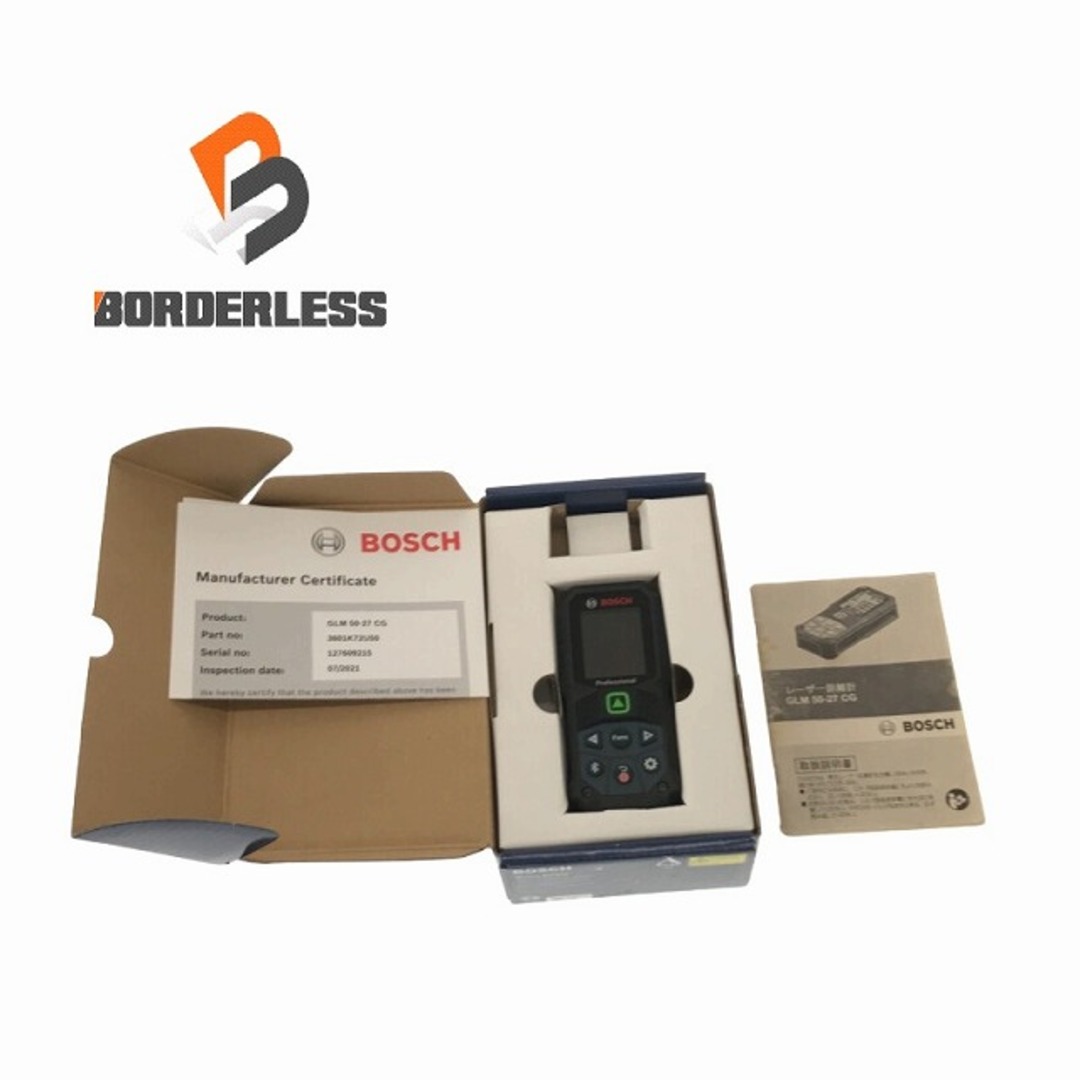 ☆美品☆BOSCH ボッシュ レーザー距離計 GLM50-27CG 83786自動車/バイク