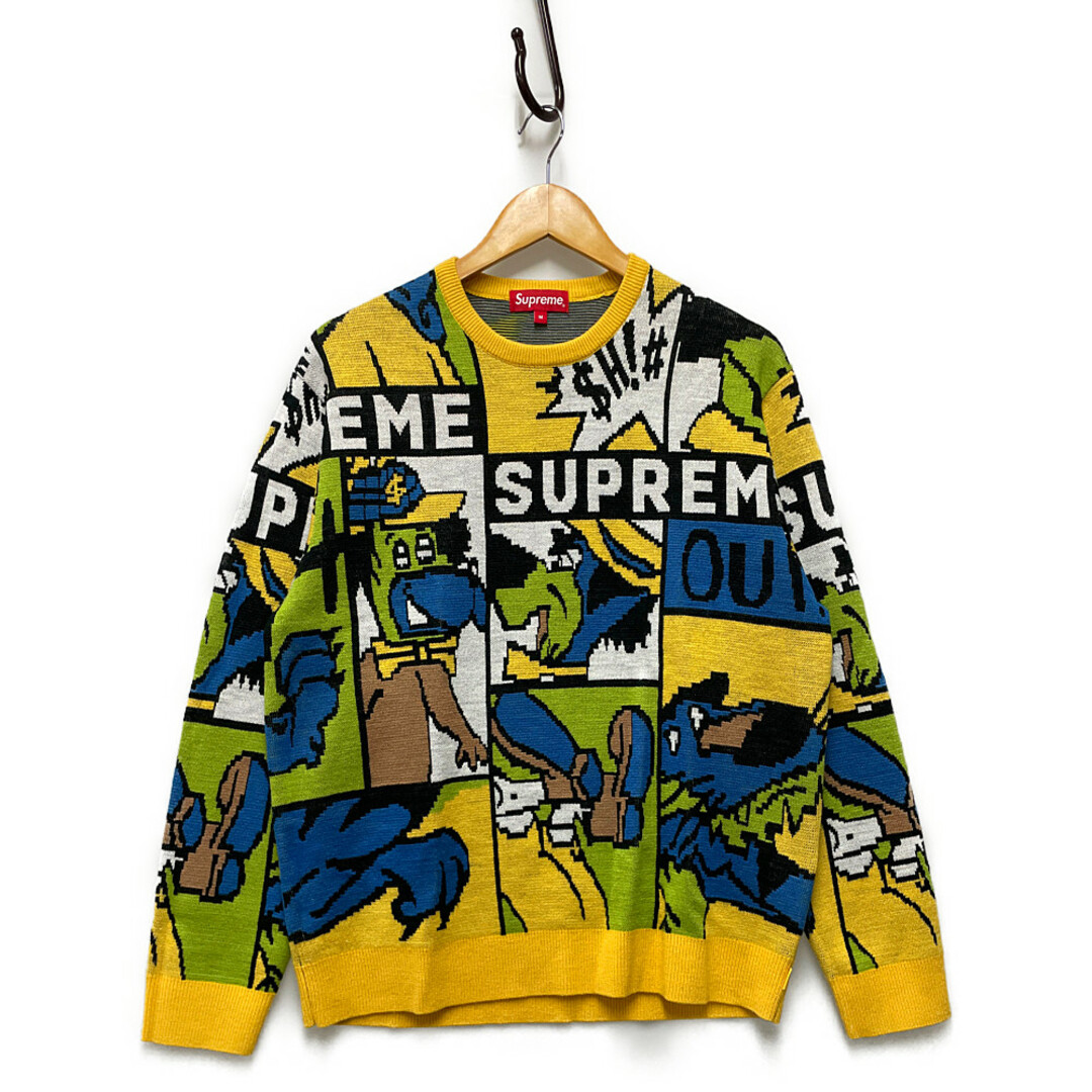 Supreme - SUPREME シュプリーム 20SS Cartoon Sweater 総柄 ニット