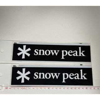 スノーピーク(Snow Peak)のスノーピーク　ロゴステッカー　アスタリスクS 2枚セット(その他)