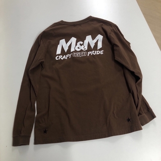 エムアンドエム(M&M)のM&M 長袖Tシャツ L(Tシャツ/カットソー(七分/長袖))