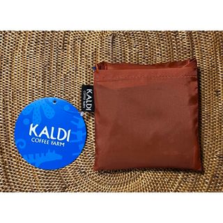 カルディ(KALDI)の【未使用品】カルディ　エコバッグ　いきものがたり　ブルー　青(エコバッグ)