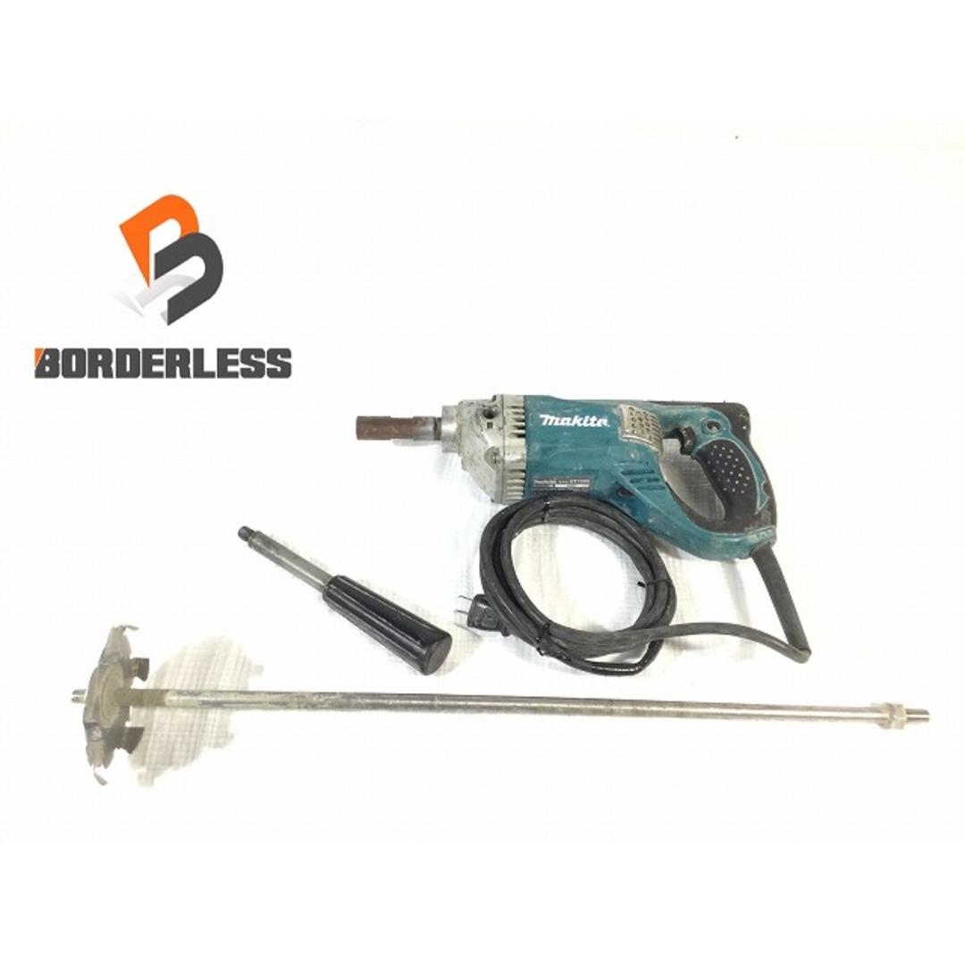 自動車/バイク☆品☆ makita マキタ 100V カクハン機 UT1305 電動工具 撹拌 ミキサー 83969