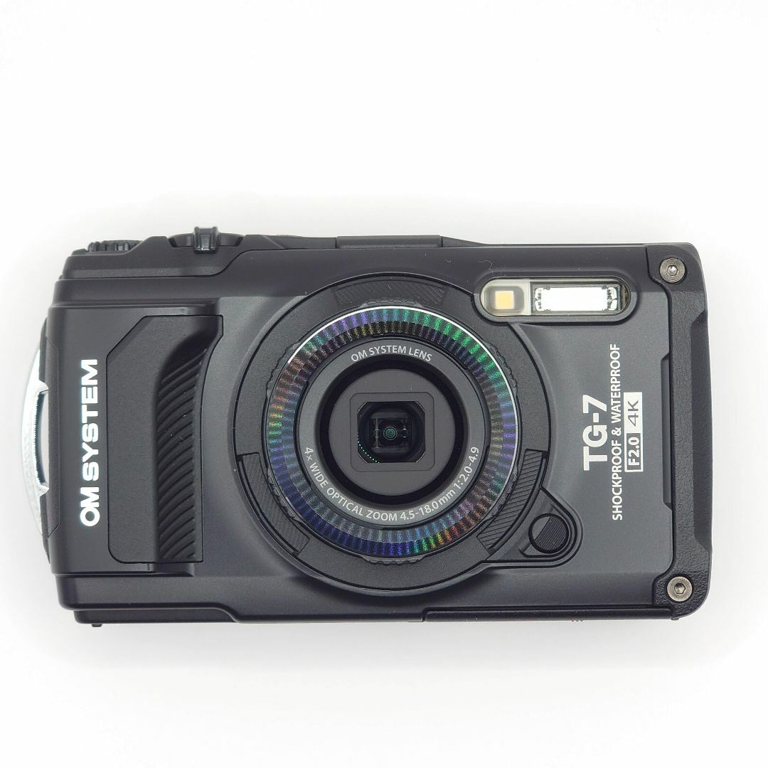 OLYMPUS - オリンパス Tough TG-7 ﾌﾞﾗｯｸ 中古/LEDライトガイド LG-1