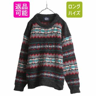 Woolrich ウールニット セーター 総柄 オーバーサイズ