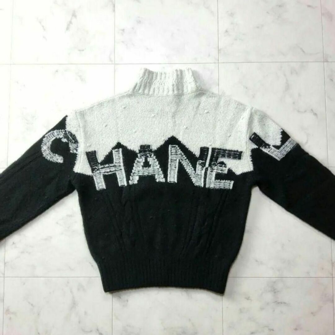 CHANEL(シャネル)の【美品】シャネル　ニット　ココネージュ ジェニー着用　ラメ入り カシミヤ レディースのトップス(ニット/セーター)の商品写真