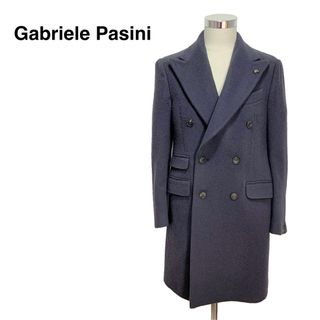 ガブリエレパジーニ(Gabriele Pasini)の☆未使用 ガブリエレパジーニ ウール ダブル チェスターコート ロングコート(チェスターコート)