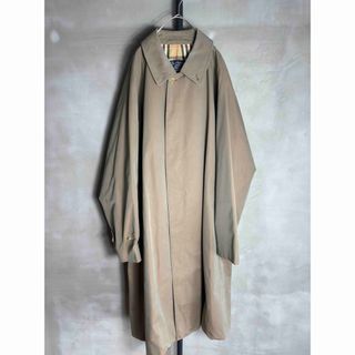 バーバリー(BURBERRY)の70s vintage Burberry balmacaan coat 1枚袖(ステンカラーコート)