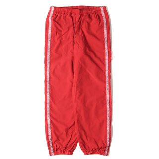 シュプリーム(Supreme)の美品 Supreme シュプリーム パンツ サイズ:S 18SS クラシックロゴ テープ トラック パンツ Tonal Taping Track Pant レッド ボトムス ズボン【メンズ】【中古】(その他)