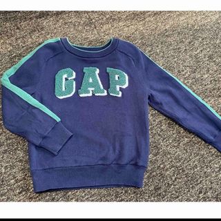 ベビーギャップ(babyGAP)の【GAP】キッズ ロゴ セーター ネイビー(ニット)