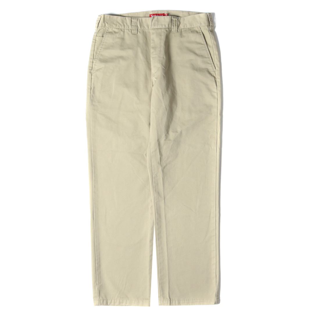 Supreme(シュプリーム)の美品 Supreme シュプリーム パンツ サイズ:32 22AW T/Cツイル ワーク チノ パンツ Work Pant カーキ ボトムス ズボン 【メンズ】【中古】 メンズのパンツ(チノパン)の商品写真