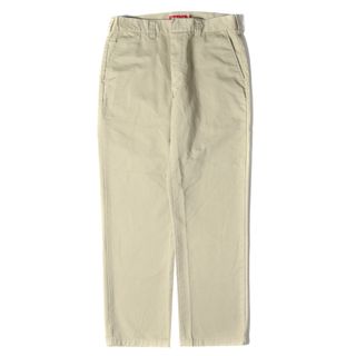 シュプリーム(Supreme)の美品 Supreme シュプリーム パンツ サイズ:32 22AW T/Cツイル ワーク チノ パンツ Work Pant カーキ ボトムス ズボン 【メンズ】【中古】(チノパン)