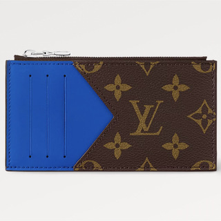 ルイヴィトン(LOUIS VUITTON)のヴィトン　財布　コインケース　ブルー　カードケース　青(コインケース/小銭入れ)