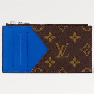 ルイヴィトン(LOUIS VUITTON)のヴィトン　財布　コインケース　ブルー　カードケース　青(コインケース/小銭入れ)