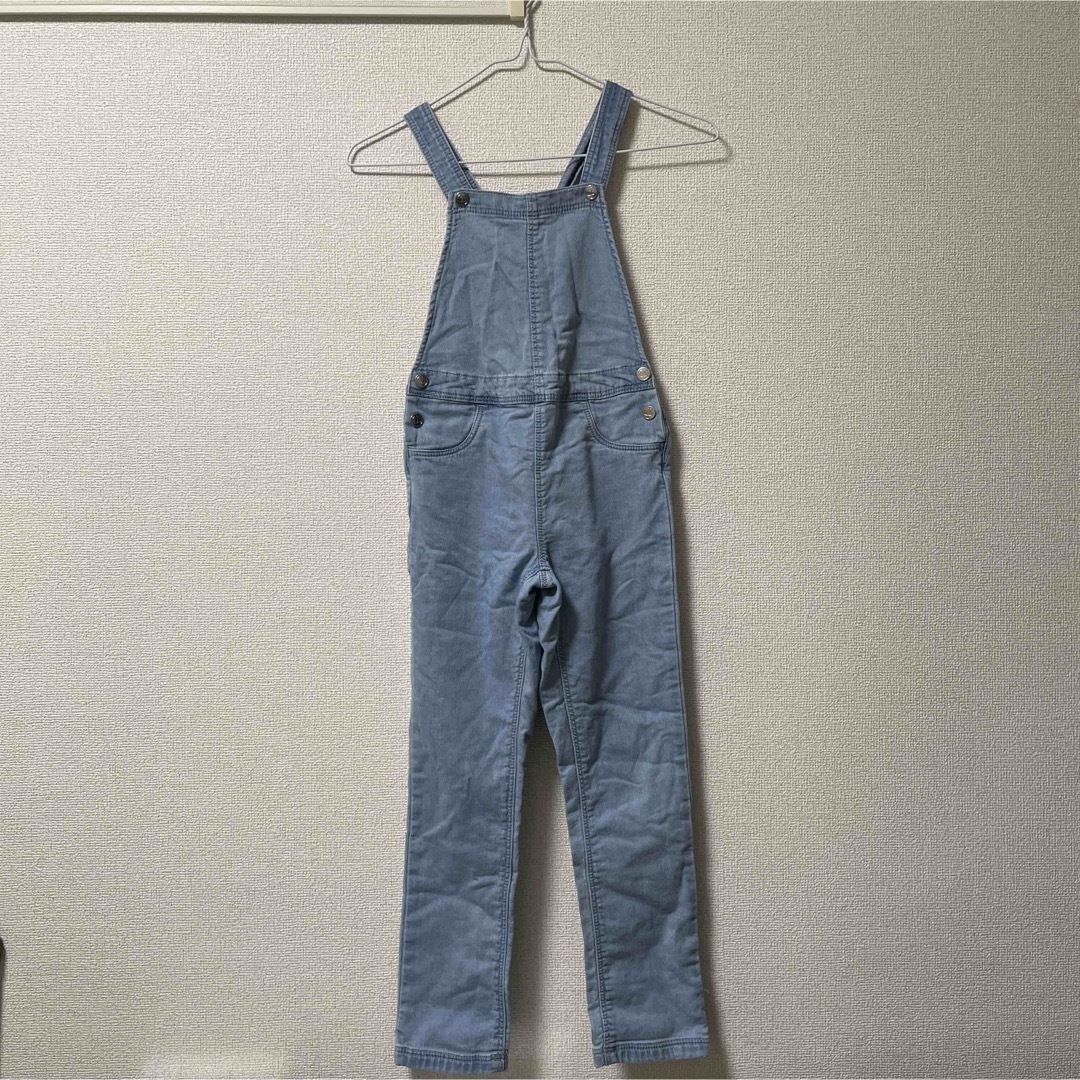 PETIT BATEAU(プチバトー)のプチバトー サロペット オーバーオール 8ans 128cm キッズ/ベビー/マタニティのキッズ服女の子用(90cm~)(パンツ/スパッツ)の商品写真