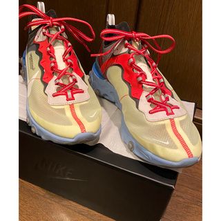 アンダーカバー(UNDERCOVER)のUNDERCOVER × NIKE REACT ELEMENT 87(スニーカー)