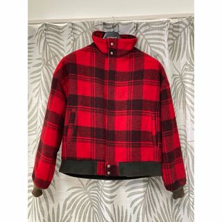 ウールリッチ(WOOLRICH)の【希少】woolrich 赤 アウター 80s Lサイズ USA製(その他)