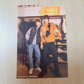 エンティーム(&TEAM)の&TEAM COACH×NYLON コラボ ポストカード(アイドルグッズ)