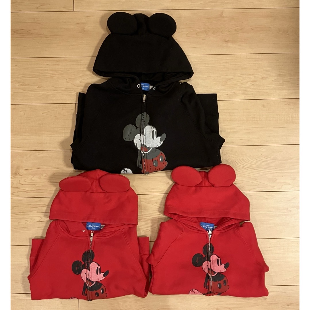 DisneyRESORT ミッキーフーディ ミッキーパーカー 耳付き DisneyRESORT ミッキーフーディ ミッキーパーカー 耳付き