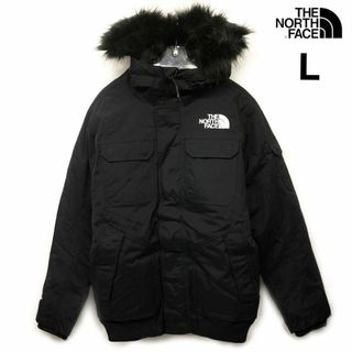 ザノースフェイス(THE NORTH FACE)のUS限定ノースフェイスゴッサム3ダウンジャケット(L)ブラック防水透湿ファー着脱(ダウンジャケット)