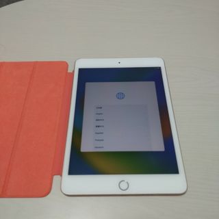 Apple iPad mini 5 64GB ローズゴールド 純正カバー付き
