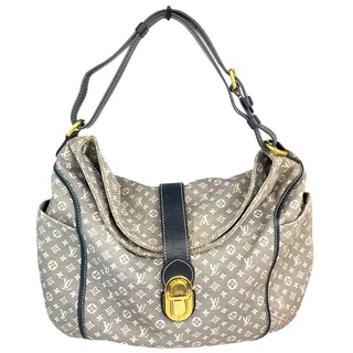 ルイヴィトン(LOUIS VUITTON)の　ルイ・ヴィトン LOUIS VUITTON ロマンス M56700 グレー モノグラム・イディール レディース ショルダーバッグ(ショルダーバッグ)