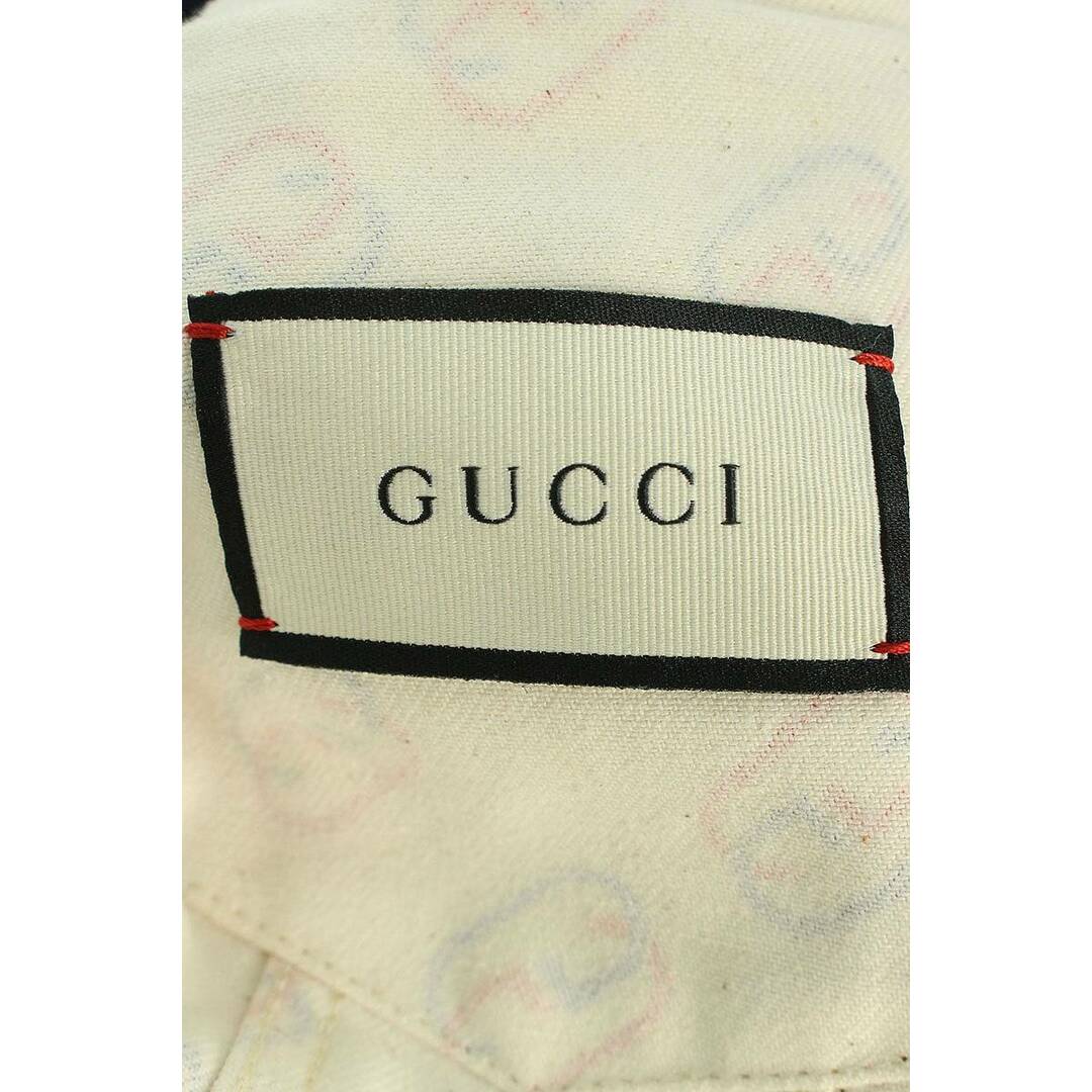 Gucci(グッチ)のグッチ  548722 XDAQZ インターロッキンGG総柄デニムジャケット メンズ 46 メンズのジャケット/アウター(Gジャン/デニムジャケット)の商品写真