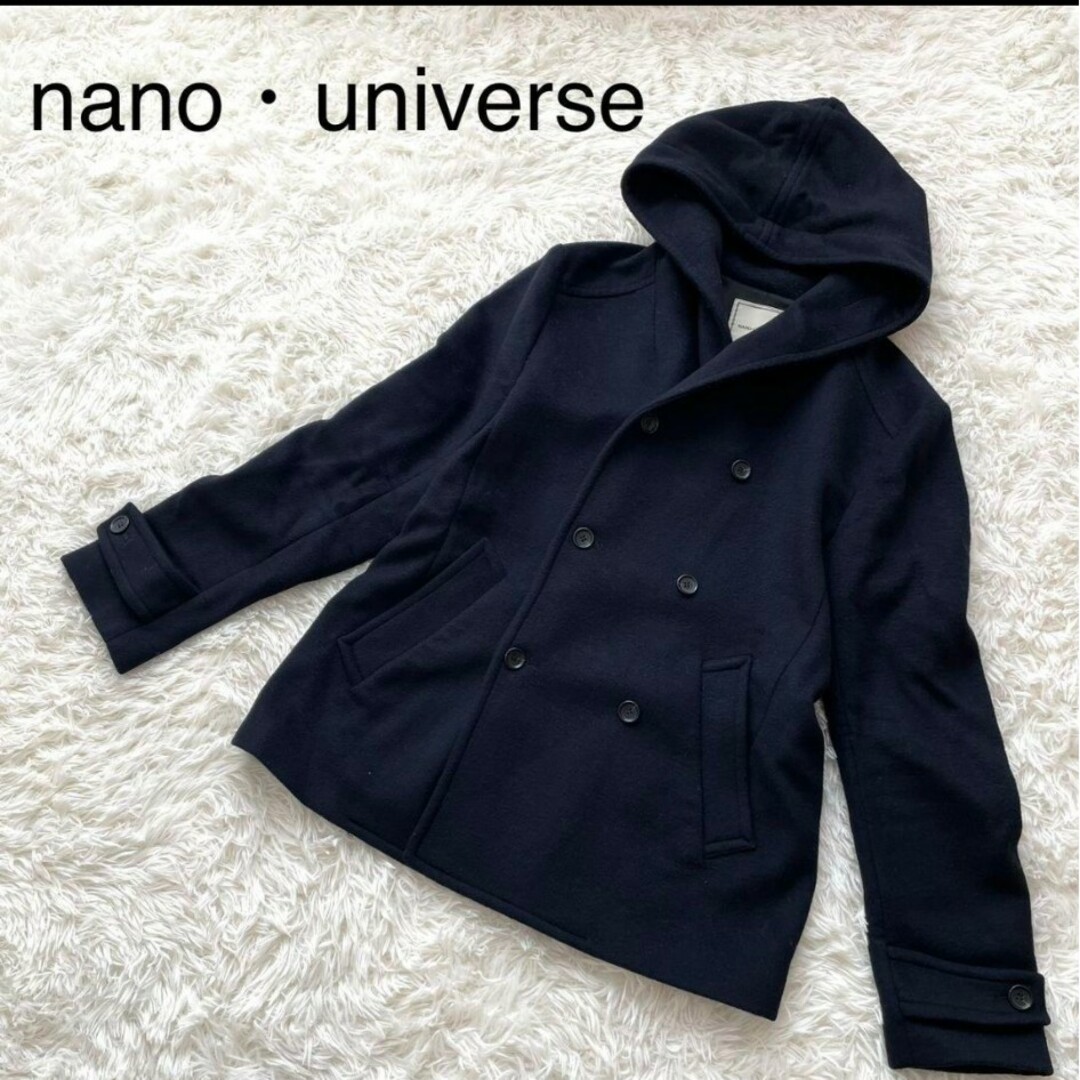 nano・universe(ナノユニバース)のナノユニバース　コート  アウター  ジャケット  Ｌ レディースのジャケット/アウター(ピーコート)の商品写真