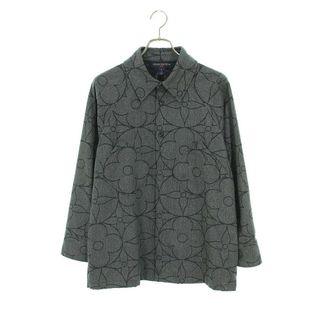 ルイヴィトン(LOUIS VUITTON)のルイヴィトン  21SS  RM211M ZMU HKS03W カシミヤ混モノグラムフラワー長袖シャツ メンズ S(シャツ)