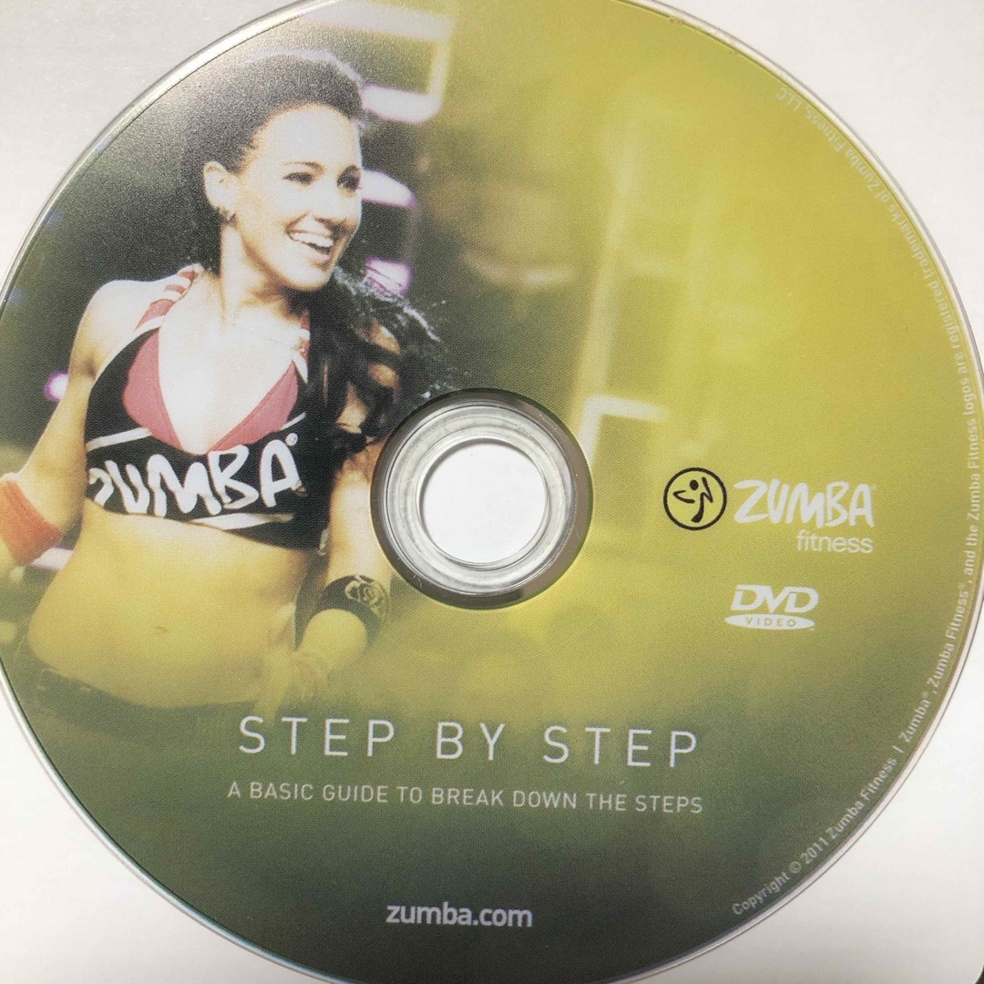 Zumba(ズンバ)のズンバ　step by step 自宅練習用DVD エンタメ/ホビーのDVD/ブルーレイ(スポーツ/フィットネス)の商品写真