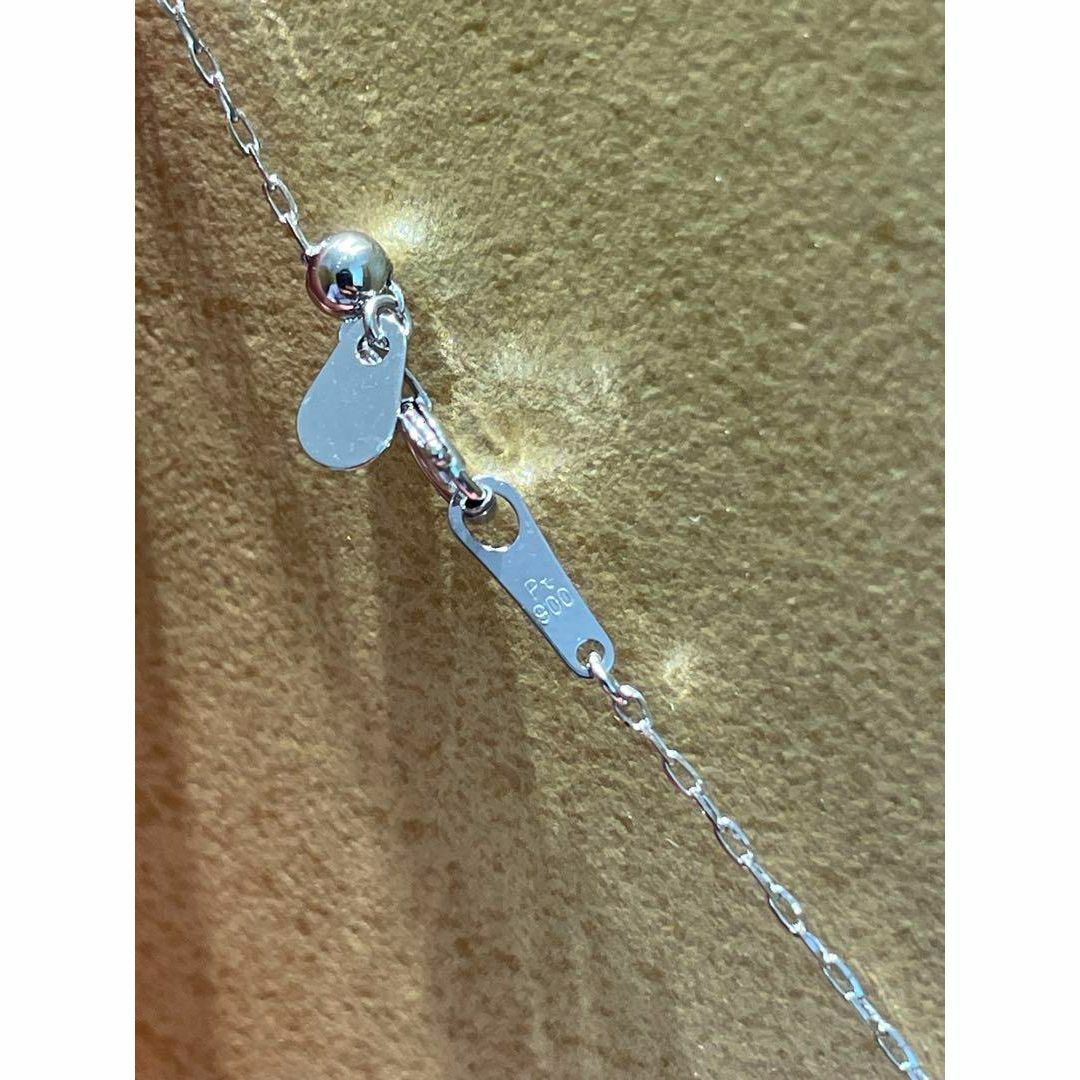 新品】Pt900ダイヤデザインネックレス 新品】Pt900ダイヤデザインネックレス