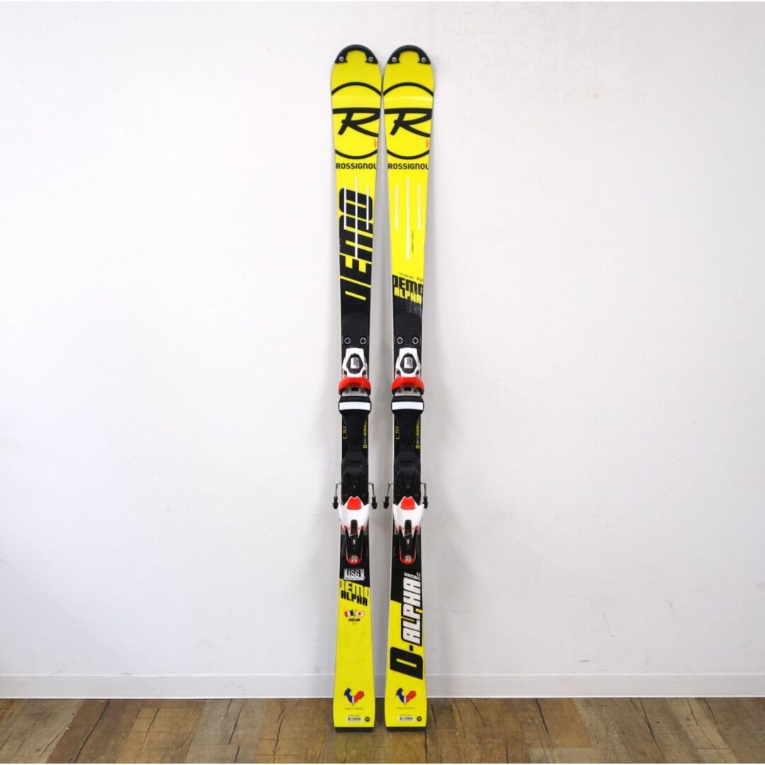 ROSSIGNOL(ロシニョール)のロシニョール ROSSIGNOL DEMO ALPHA TI RACING 157cm センター66mm ビンディング HERO 12C レーシング レース ゲレンデ スキー アウトドア スポーツ/アウトドアのスキー(板)の商品写真