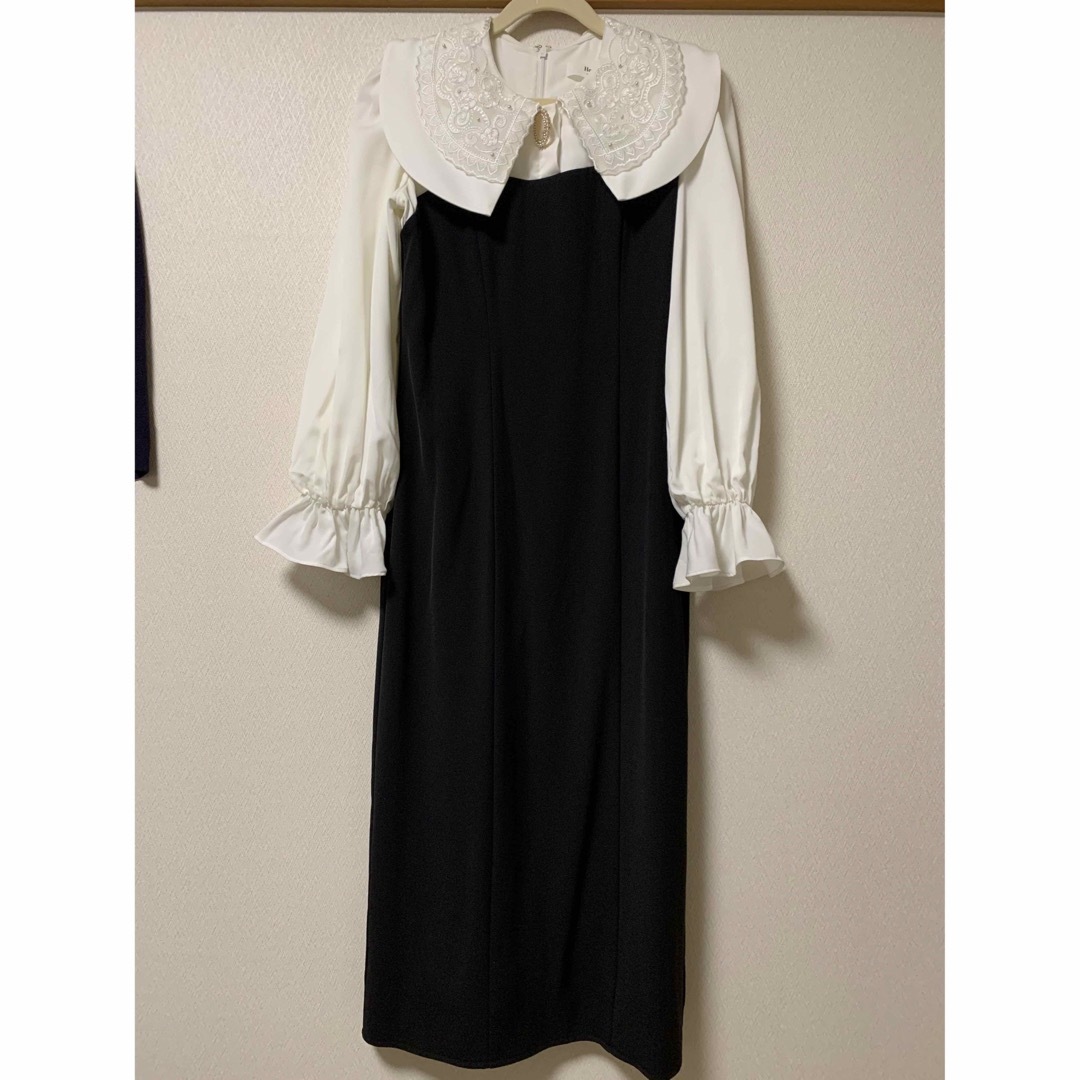 herlipto Galerie Pearl Collar Dressレディース