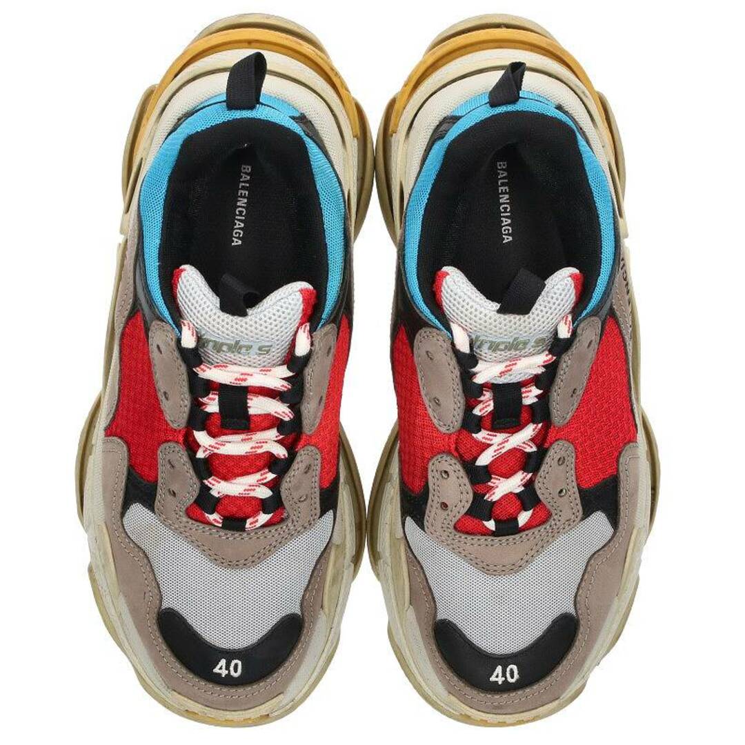 バレンシアガ TRIPLE S TRAINERS トリプルエスレースアップスニーカー メンズ 40