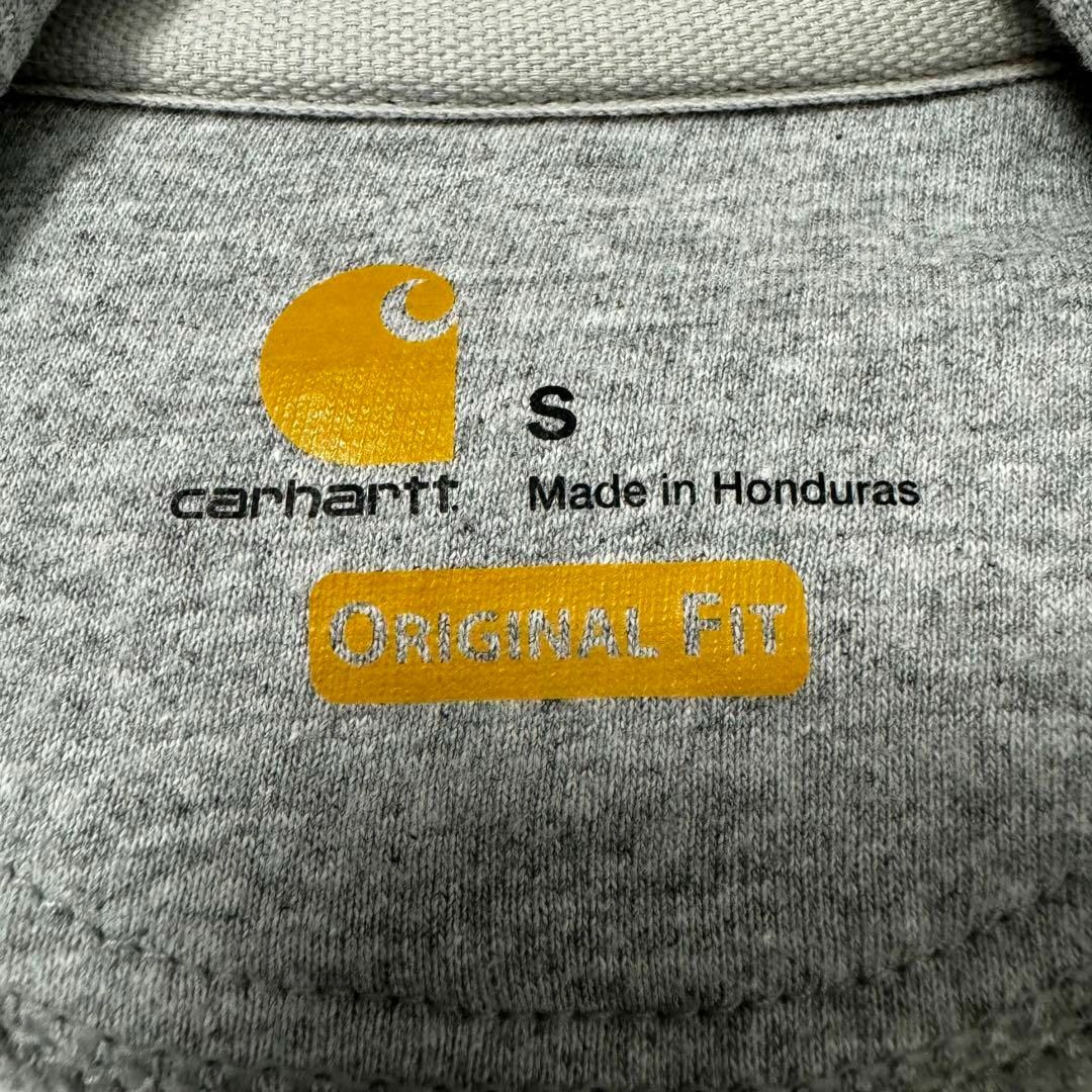 carhartt(カーハート)の【定番デザイン】　カーハート　パーカー　ジップアップ　裏起毛　霜降りグレー メンズのトップス(パーカー)の商品写真