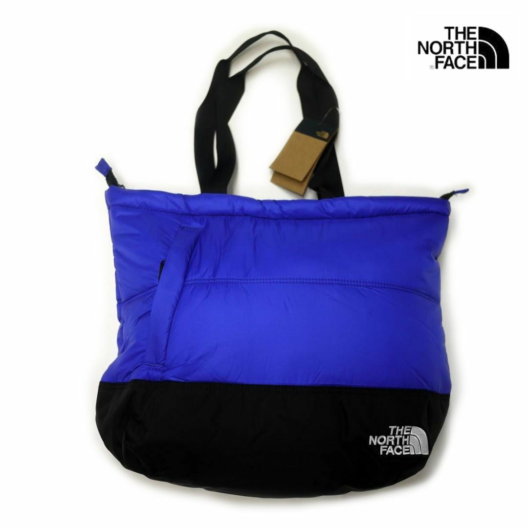 THE NORTH FACE(ザノースフェイス)の海外限定新品ノースフェイス ヌプシ トートバッグ LAPIS BLUE日本未発売 レディースのバッグ(トートバッグ)の商品写真