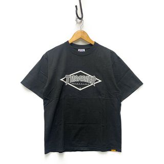 スタンダードカリフォルニア(STANDARD CALIFORNIA)のSTANDARD CALIFORNIA スタンダードカリフォルニア THRASHER スラッシャー ロゴ プリント 半袖Ｔシャツ ブラック サイズM 正規品 / B4829(Tシャツ/カットソー(半袖/袖なし))