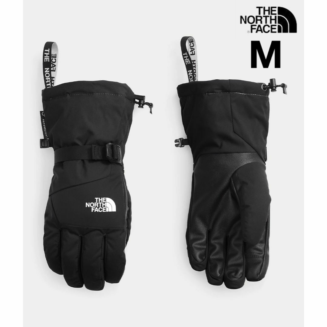 THE NORTH FACE(ザノースフェイス)の海外限定ノースフェイス(M)黒タッチスクリーン対応グローブ手袋日本未発売 スポーツ/アウトドアのスノーボード(ウエア/装備)の商品写真