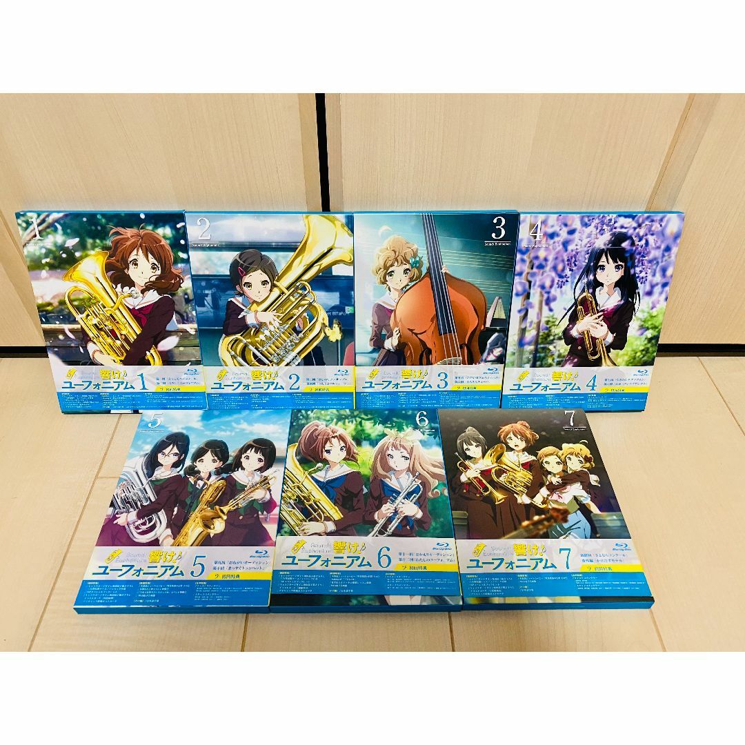 Blu-ray 響け!ユーフォニアム 1期 全7巻セット (初回版）の通販 by